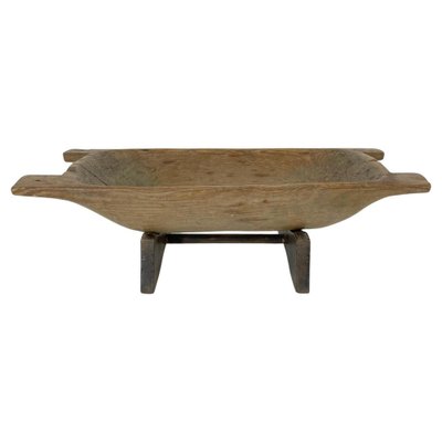 Wooden Dough Trough on Original Stand, 1890s-TZ-1388033