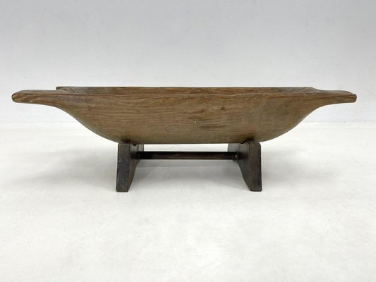 Wooden Dough Trough on Original Stand, 1890s-TZ-1388033