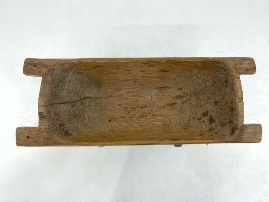 Wooden Dough Trough on Original Stand, 1890s-TZ-1388033