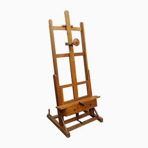 Wooden Easel, France, Early 20th Century-QFD-1062350