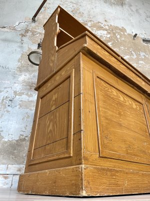 Wooden Effect Painted Hardware Cabinet, 1940s-UX-1729641