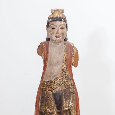 Wooden Figure of Kannon Guanyin, Japan, Early 19th Century-VEI-2021318