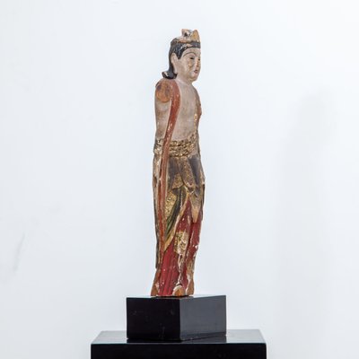 Wooden Figure of Kannon Guanyin, Japan, Early 19th Century-VEI-2021318