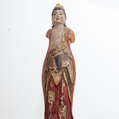 Wooden Figure of Kannon Guanyin, Japan, Early 19th Century-VEI-2021318