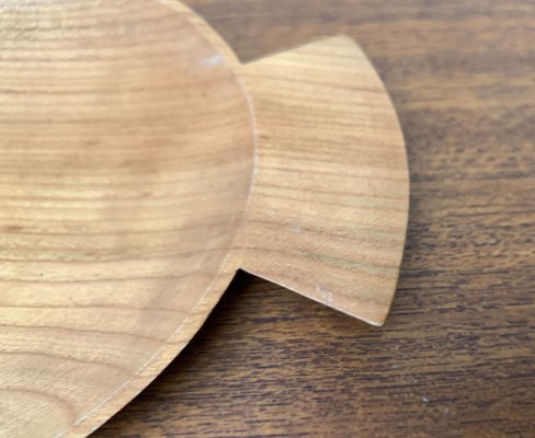 Wooden Fish Shaped Bowls, 1960s, Set of 5-UAH-1444860