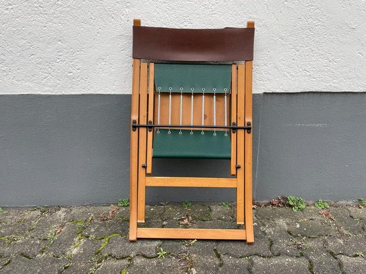 Wooden Folding Chairs by Foppapedretti, Italy, 1980s, Set of 3-RDS-1147902