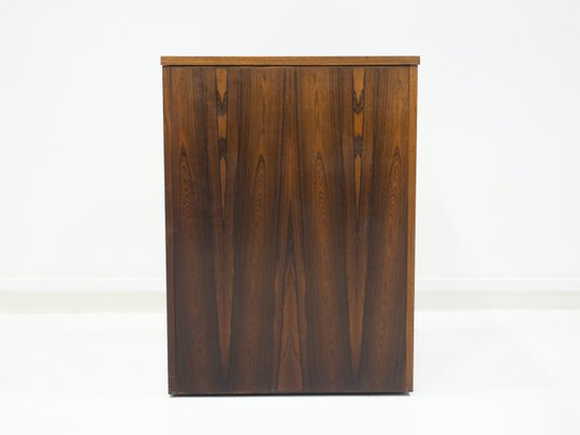 Wooden Free-Standing Dry Bar with Flip-Up Top, 1960s-ZYF-1398921