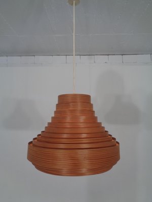 Wooden Lamella Ceiling Lamp by Hans-Agne Jakobsson for Hans-Agne Jakobsson AB Markaryd, 1960s-RDW-716231