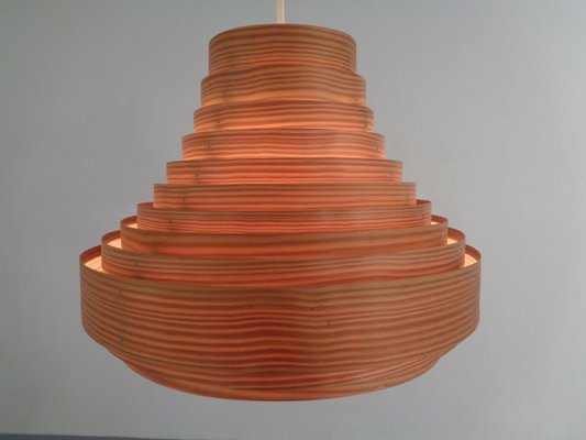 Wooden Lamella Ceiling Lamp by Hans-Agne Jakobsson for Hans-Agne Jakobsson AB Markaryd, 1960s-RDW-716231