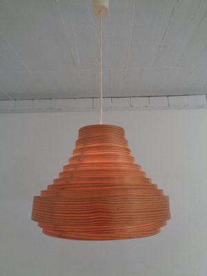 Wooden Lamella Ceiling Lamp by Hans-Agne Jakobsson for Hans-Agne Jakobsson AB Markaryd, 1960s-RDW-716231