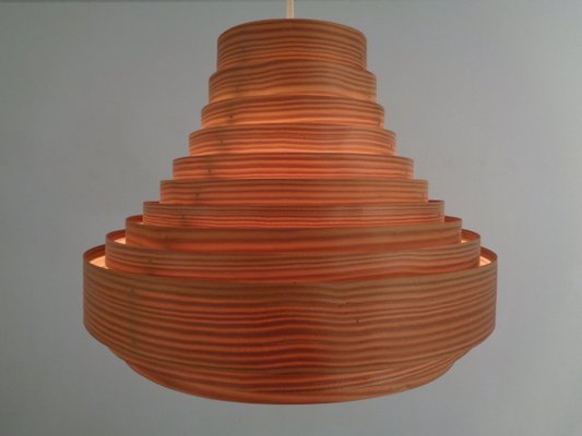 Wooden Lamella Ceiling Lamp by Hans-Agne Jakobsson for Hans-Agne Jakobsson AB Markaryd, 1960s-RDW-716231