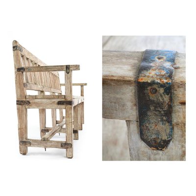 Wooden Long Bench-NQ-624981