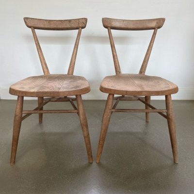 Wooden Model 440 Children's Chairs by Lucian Ercolani for Ercol, England, 1960s, Set of 2-IVH-1817673