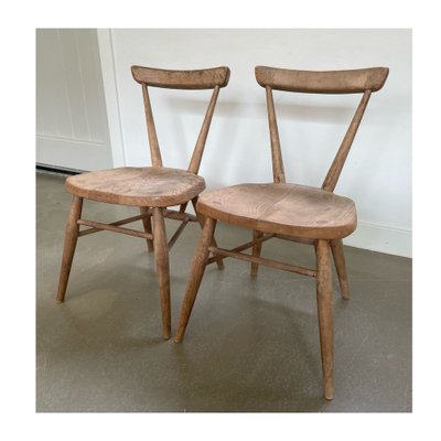 Wooden Model 440 Children's Chairs by Lucian Ercolani for Ercol, England, 1960s, Set of 2-IVH-1817673