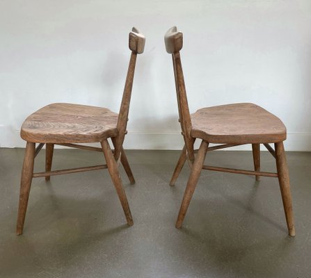 Wooden Model 440 Children's Chairs by Lucian Ercolani for Ercol, England, 1960s, Set of 2-IVH-1817673