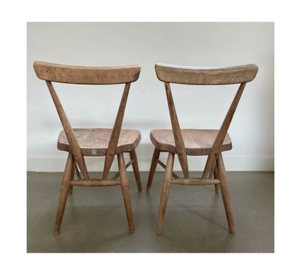 Wooden Model 440 Children's Chairs by Lucian Ercolani for Ercol, England, 1960s, Set of 2-IVH-1817673