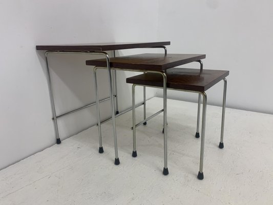 Wooden Nesting Tables, 1960s, Set of 3-BGP-1063237