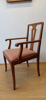 Wooden Office Chair, 1930s-ZEF-1788960