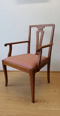 Wooden Office Chair, 1930s-ZEF-1788960