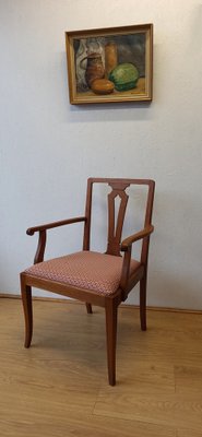 Wooden Office Chair, 1930s-ZEF-1788960