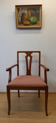 Wooden Office Chair, 1930s-ZEF-1788960