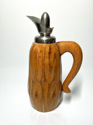 Wooden Pitcher/Thermos by Aldo Tura for Macabo-LBS-1787578