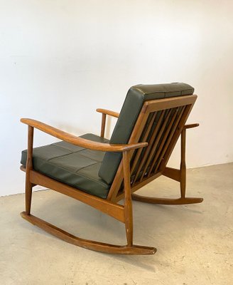 Wooden Rocking Chair, 1960s-NPC-951012