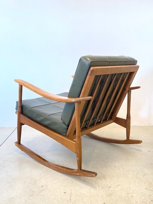 Wooden Rocking Chair, 1960s-NPC-951012