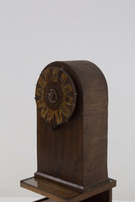 Wooden Roulette Game Wheel with Applied Figures, 1840s-RCE-1773496