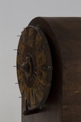 Wooden Roulette Game Wheel with Applied Figures, 1840s-RCE-1773496