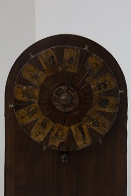 Wooden Roulette Game Wheel with Applied Figures, 1840s-RCE-1773496