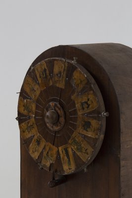 Wooden Roulette Game Wheel with Applied Figures, 1840s-RCE-1773496