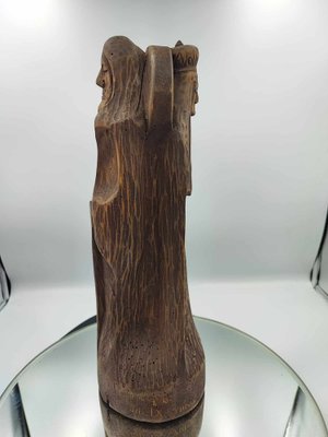 Wooden Saint Barbara Treasurer Mining Figure, Rybnik, 1982-CAQ-1793836