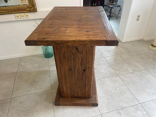 Wooden Sales Table in Pine-PXE-2024409