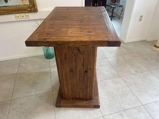 Wooden Sales Table in Pine-PXE-2024409