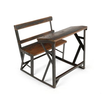 Wooden School Desk, 1940s-NQ-738389