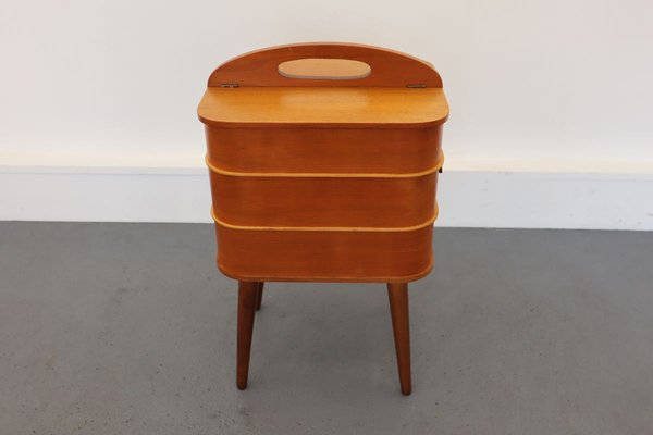 Wooden Sewing Cabinet, 1960s-JWH-855974