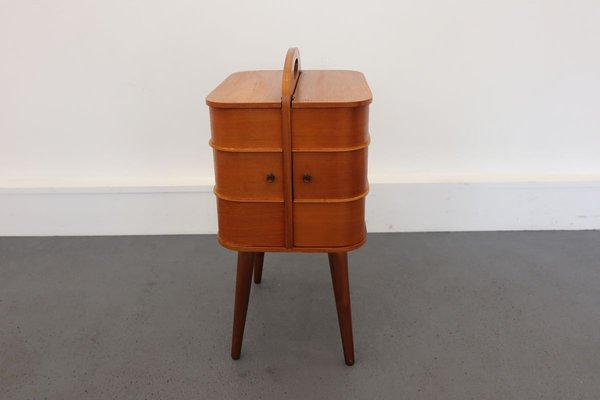 Wooden Sewing Cabinet, 1960s-JWH-855974