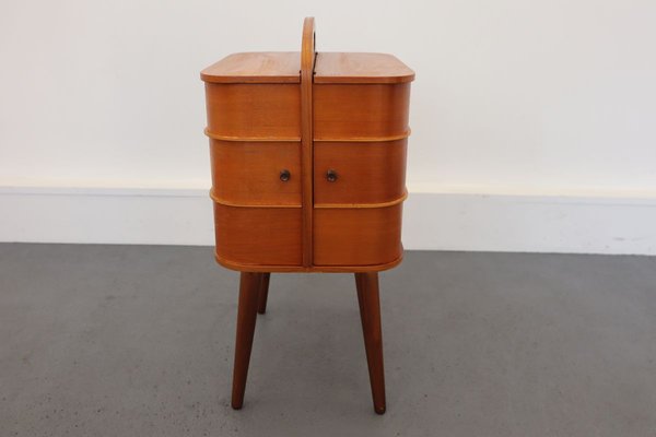 Wooden Sewing Cabinet, 1960s-JWH-855974