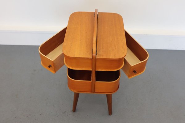 Wooden Sewing Cabinet, 1960s-JWH-855974