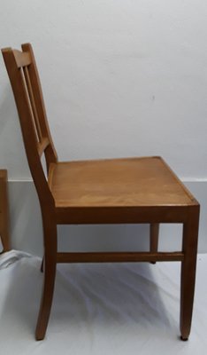 Wooden Side Chair, 1960s-HOI-585359