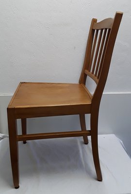 Wooden Side Chair, 1960s-HOI-585359