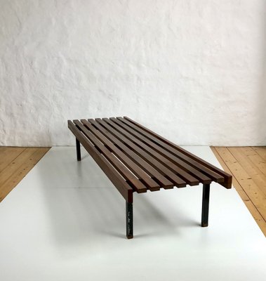 Wooden Slatted Bench from the Wiener Werkstätten, 1960s-FFL-2031358