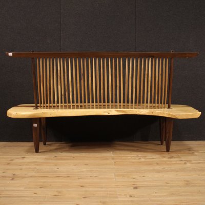 Wooden Sofa in the style of George Nakashima, 1980s-RP-2021104