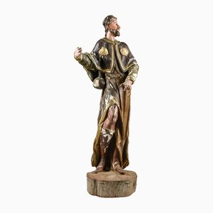 Wooden Statue of San Giacomo da Compostela, 1800s-RAQ-1433205