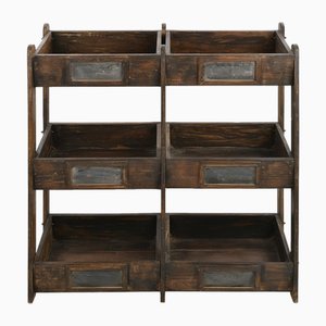 Wooden Storage Shelves-NQ-1782969