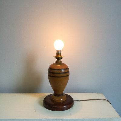 Wooden Table Lamp Base-NTQ-2032150