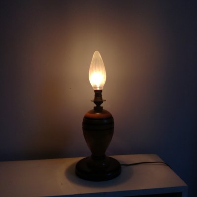 Wooden Table Lamp Base-NTQ-2032150