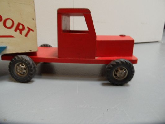 Wooden Toy Truck, 1960s-PNJ-623411