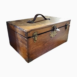 Wooden Trunk with Locks-TCS-1816730